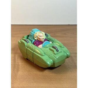 Vintage TBS Burger King Kid's Meal 1990 Captain Planet Reversible Toy Flip Car